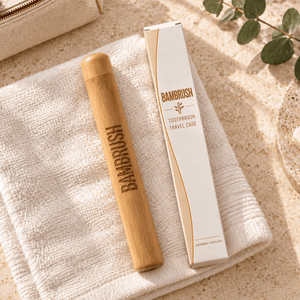 Toothbrush Travel Case Bamboo - BAMBRUSH