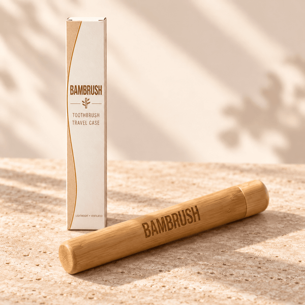 Toothbrush Travel Case Bamboo - BAMBRUSH