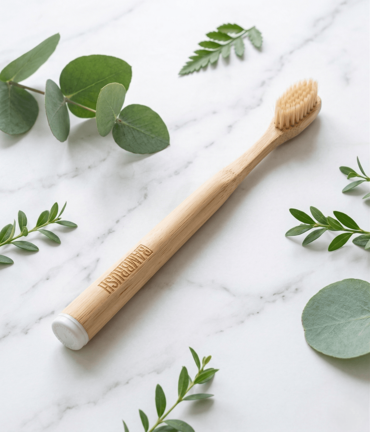 Boar Bristle & Bamboo Toothbrush (4 Pack) - BAMBRUSH